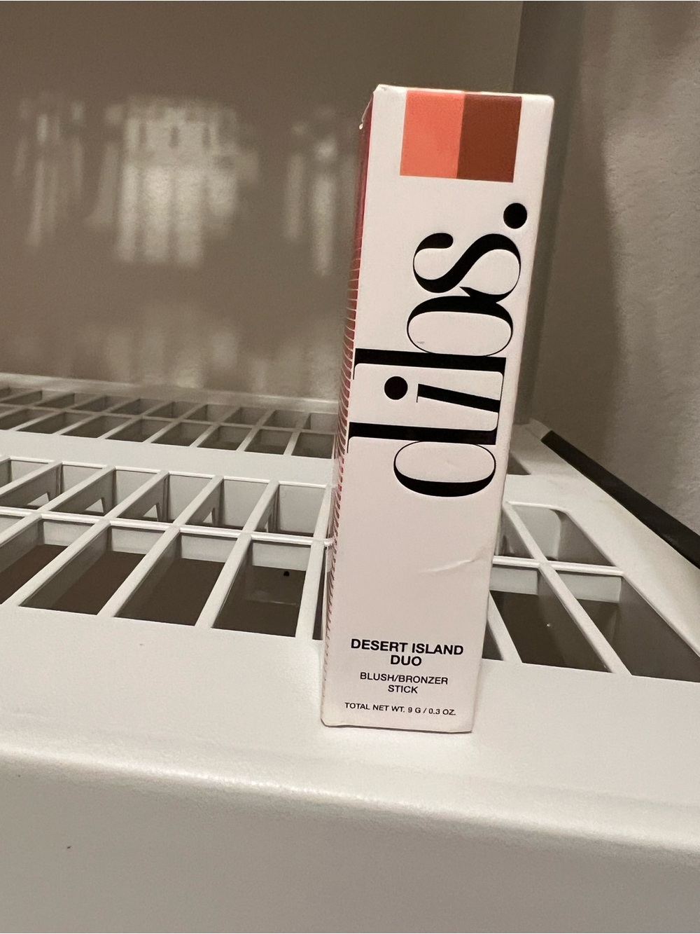 sōl•is Desert Island Duo Blush & Bronzer Stick — Coral and Tan